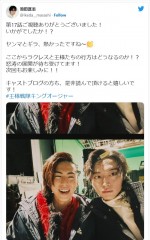 【写真】『王様戦隊キングオージャー』“ジェラミー”池田匡志、共演・酒井大成とのオフショットに「めちゃくちゃ助かります」
