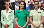 キャサリン妃、ウィンブルドンで魅せた3つのグリーンルックを振り返り！