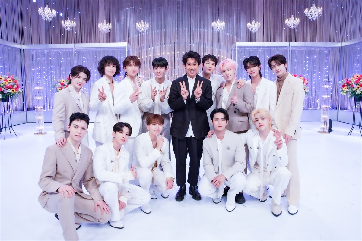 『SONGS』に出演するSEVENTEENと大泉洋