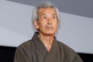 田中泯、映画『こんにちは、母さん』完成披露試写会に登場