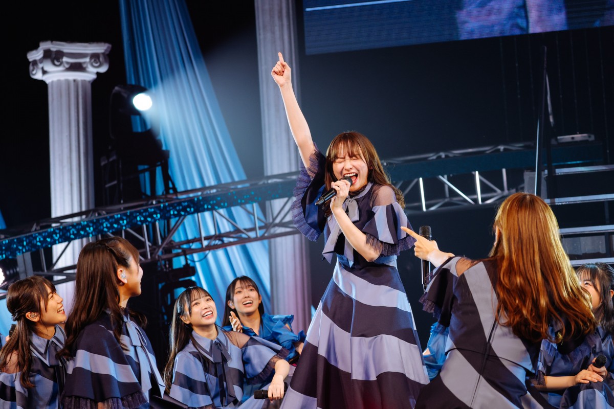 日向坂46・影山優佳「一期生でいられて幸せだった」　卒業セレモニーで大粒の涙