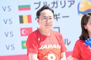 三宅正治アナウンサー、『FIVB パリ五輪予選／ワールドカップバレー2023』開幕50日前イベントに登場