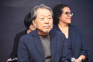 かわぐちかいじ氏、『沈黙の艦隊』完成報告会・完成披露舞台挨拶に登場