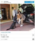 留学に向けて旅立つソフィア王女　※「スペイン王室」インスタグラム