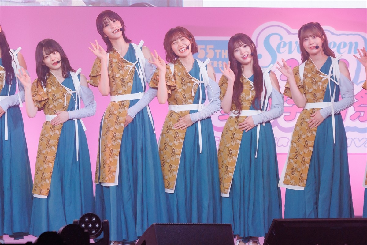 櫻坂46、「Seventeen夏の学園祭」に初出演 　「桜月」「夏の近道」など3曲披露