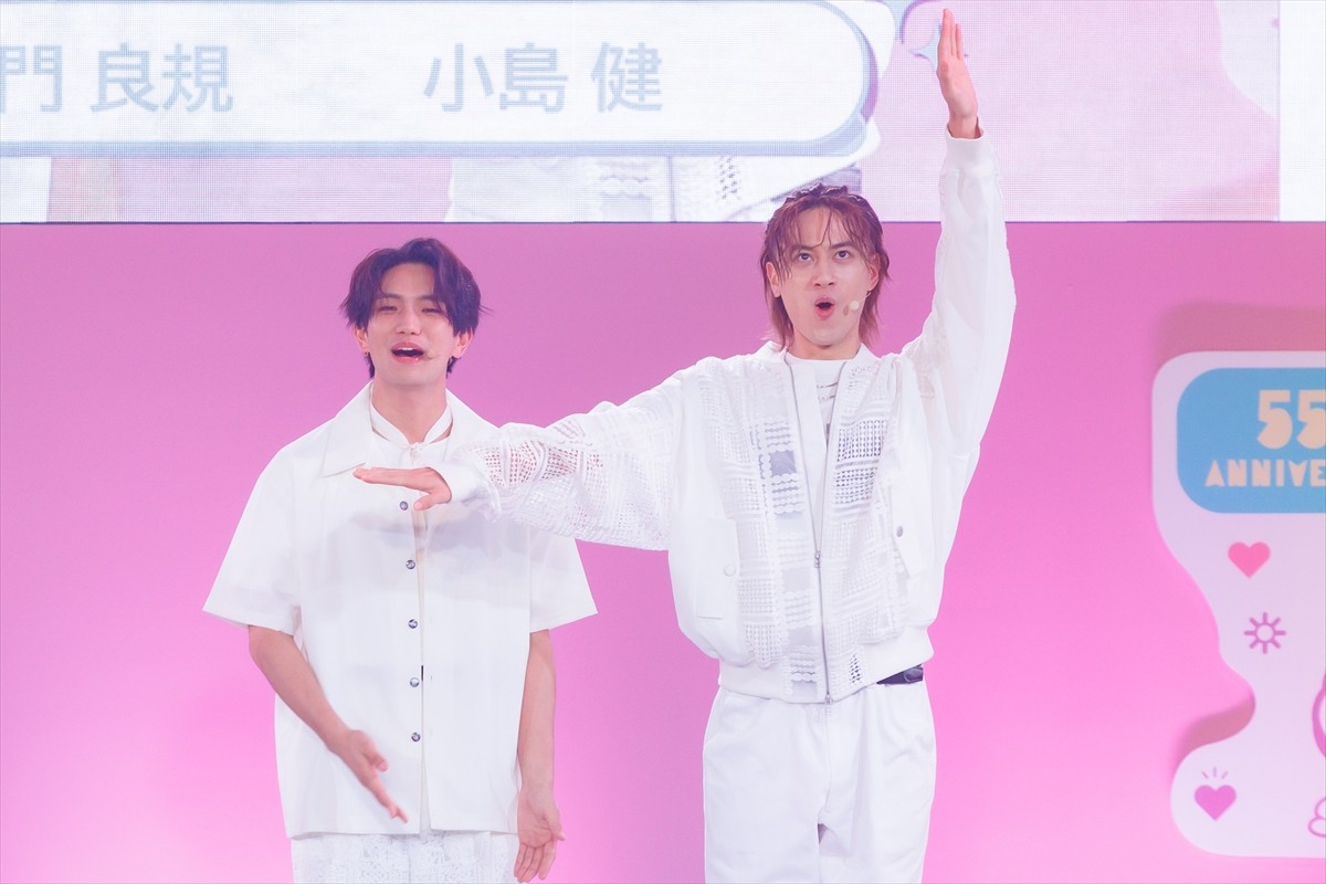 なにわ男子＆Aぇ！ groupメンバー、「Seventeen夏の学園祭」に登場　互いの楽曲踊る