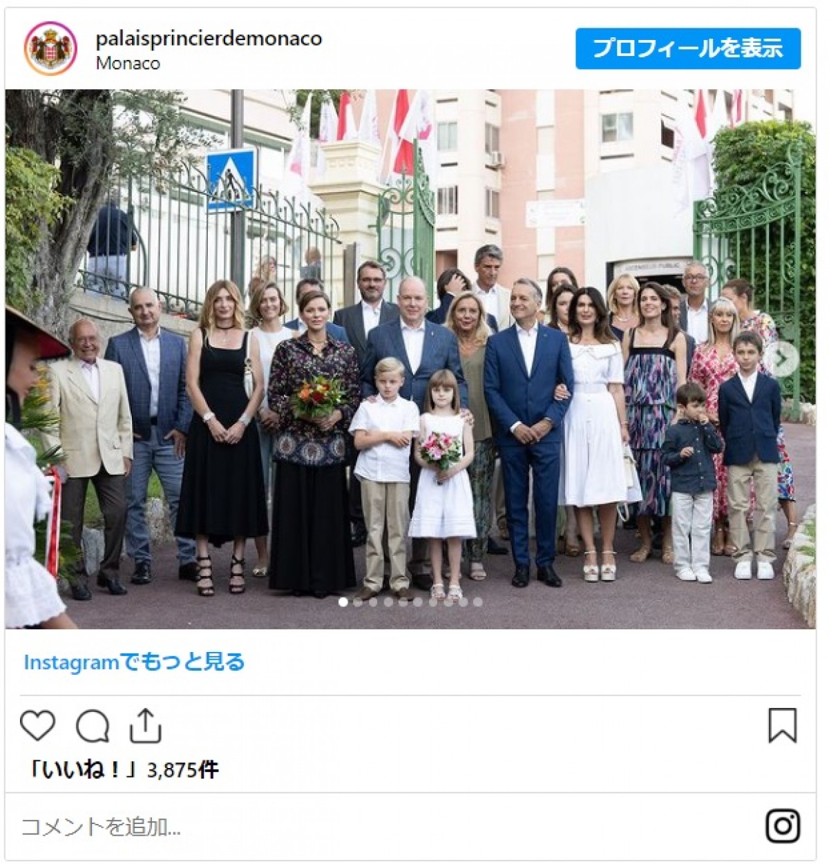 離婚危機説のモナコ公国アルベール大公とシャルレーヌ公妃、双子を連れてサマーピクニックへ