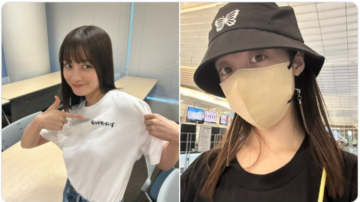 橋本環奈、“女神”からのプレゼントTシャツを着用「可愛い可愛いって