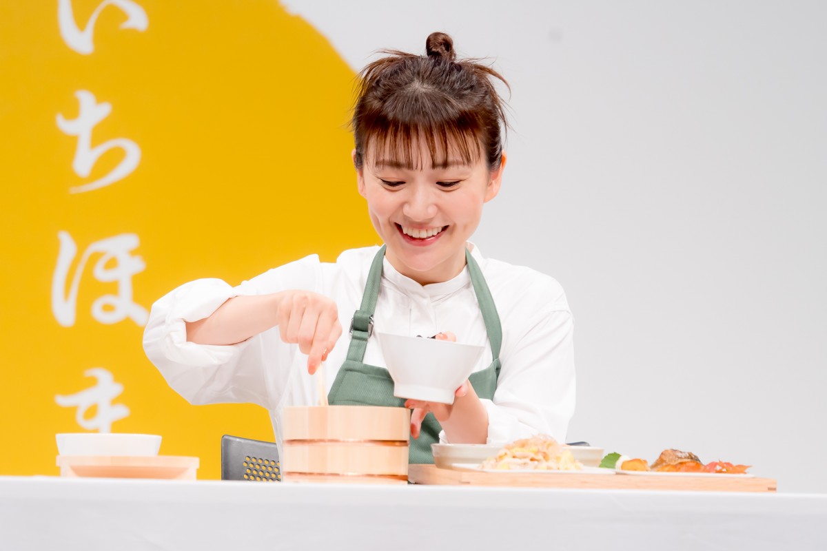 大島優子、第1子出産後初の公の場　子どもはお米大好き「舌が肥えちゃう」