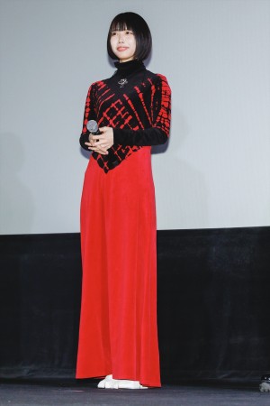 あの、映画『鯨の骨』初日舞台挨拶に登場