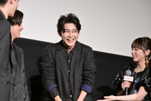 倉悠貴、映画『OUT』完成披露試写会に登場