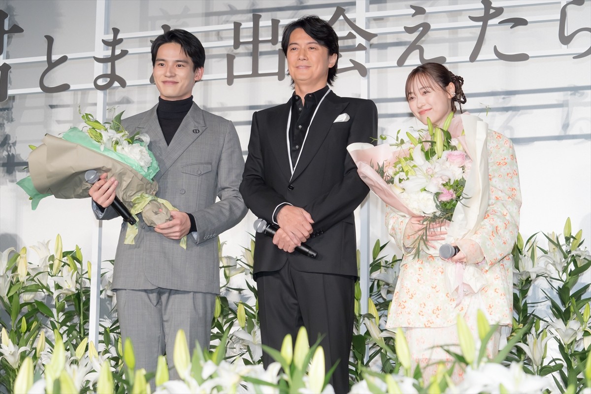 福原遥＆水上恒司、福山雅治のサプライズ登場に感動「まさか会えるなんて…幸せです」