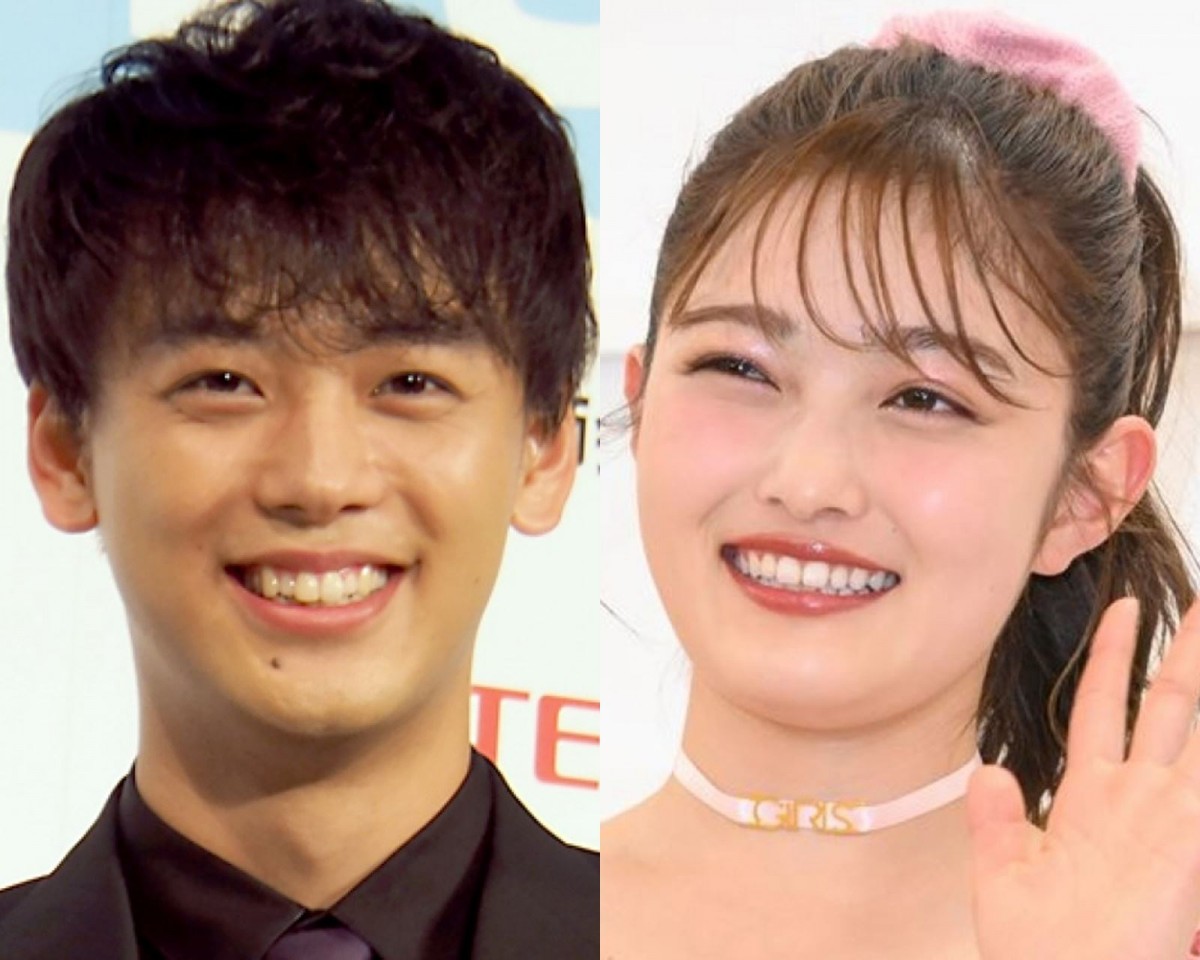 (左から)竹内涼真、井上咲楽