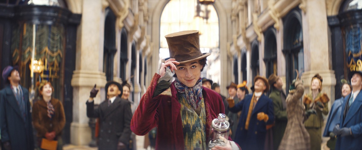 初来日が決まったティモシー・シャラメ 『ウォンカとチョコレート工場のはじまり』場面写真