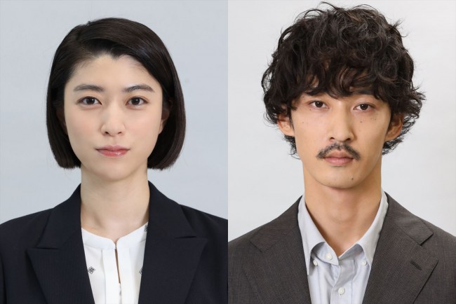 ドラマ『となりのナースエイド』に出演する(左から)成海璃子、上杉柊平