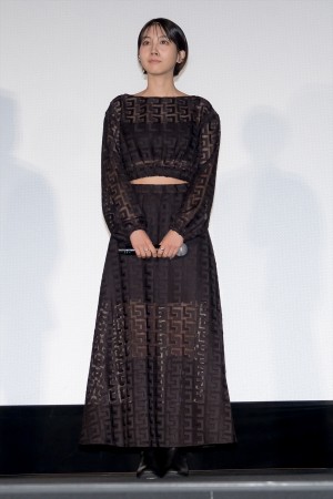 松本穂香、映画『笑いのカイブツ』舞台挨拶付き完成披露上映会に登場