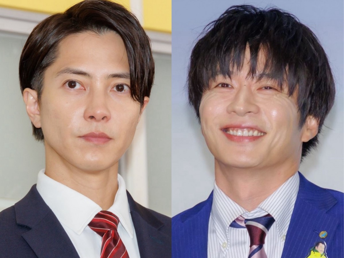 （左から）山下智久、田中圭