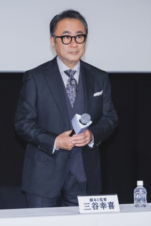 「三谷幸喜監督最新作製作報告会」に登場した三谷幸喜