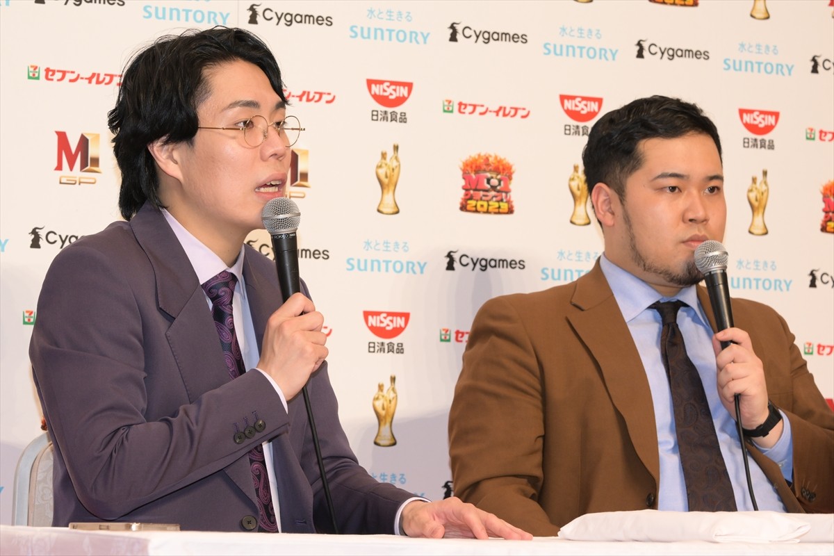 『M-1』新チャンピオン・令和ロマン、激闘繰り広げた盟友・ヤーレンズへの思い明かす