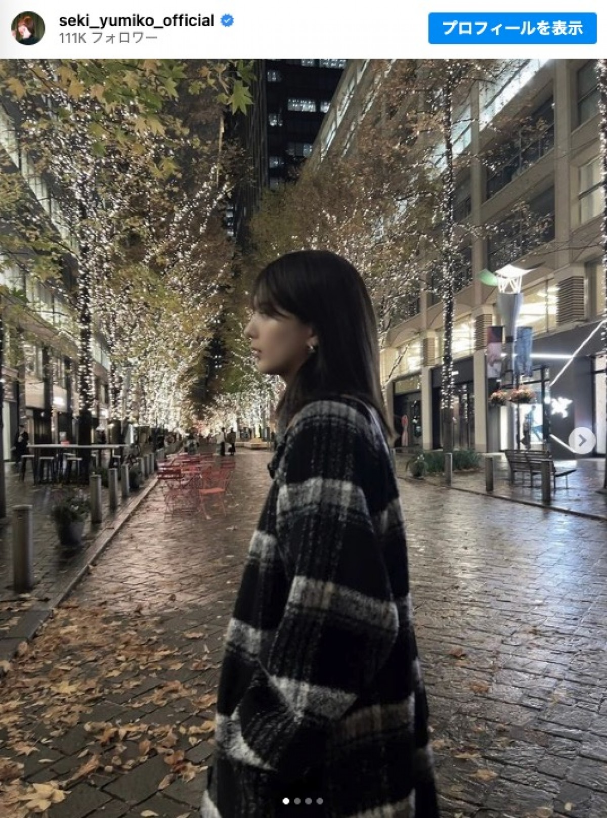 元櫻坂46・関有美子、最新ショットに反響「めっちゃ美人」「横顔綺麗すぎ」