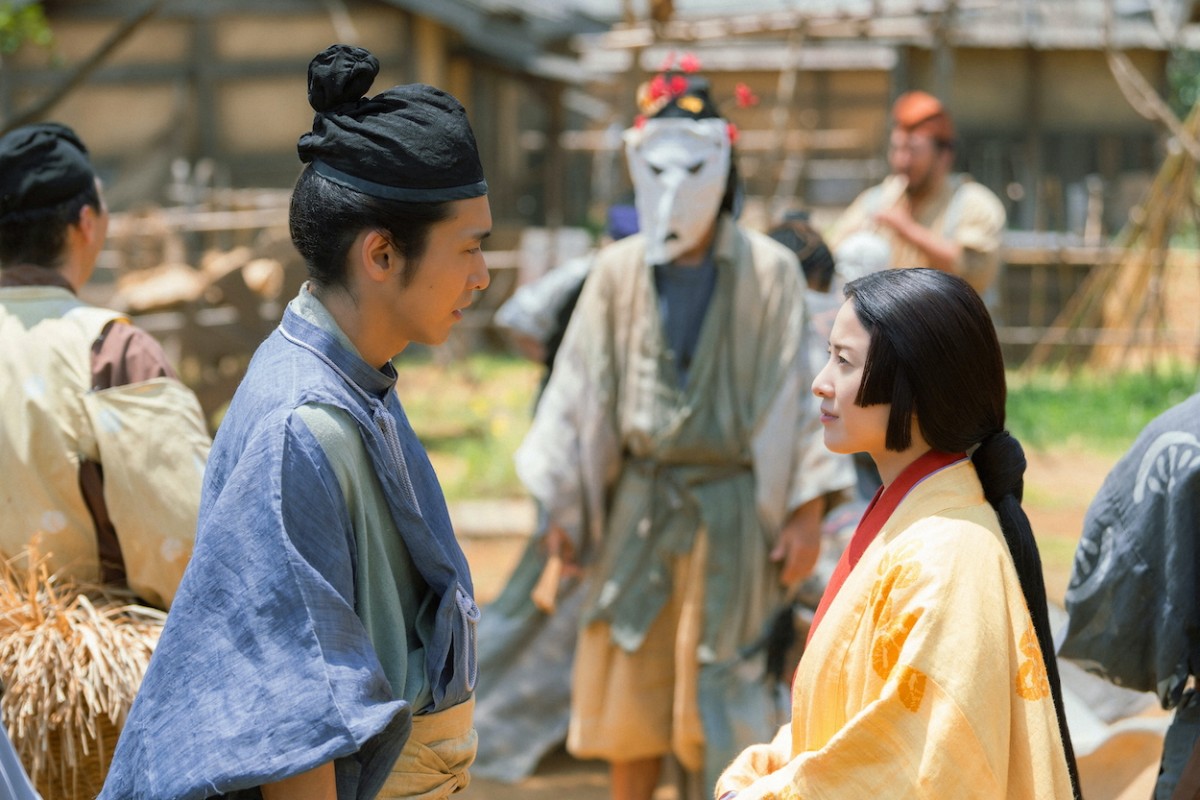 大河ドラマ『光る君へ』第3回「謎の男」より