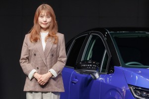 有村架純、NEW日産ノート発売記念 新CM発表会に登場