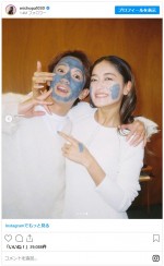 結婚から1年超　ラブラブが伝わってくるショットの数々　※「池田美優（みちょぱ）」インスタグラム