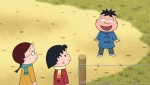 アニメ『ちびまる子ちゃん』より（写真左手前から）たまちゃん、まる子、山田くん