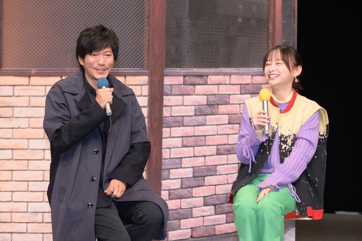 田辺誠一、主演ドラマに手応え「攻めてます」　初共演の影山優佳を称賛
