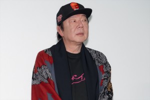 古田新太、映画『サイレントラブ』完成披露試写会に登場