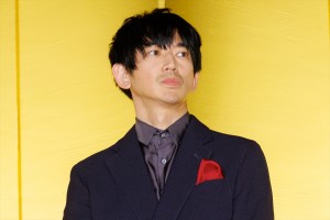 永山瑛太、映画『身代わり忠臣蔵』完成披露舞台挨拶に登場