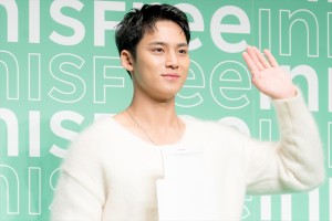 SEVENTEEN・MINGYU、イニスフリーPR発表会に登場