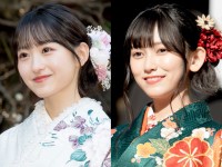 （左から）乃木坂46・一ノ瀬美空、池田瑛紗