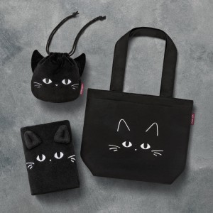 ベローチェ「猫の日」グッズ第2弾が登場！ “黒ねこ”トートバッグなどセットに