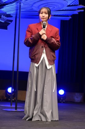 幾田りら、映画『デッドデッドデーモンズデデデデデストラクション』前章　完成披露試写会舞台挨拶に登場