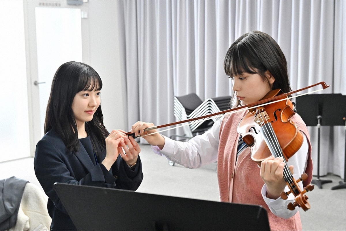 『さよならマエストロ』當真あみ、実はバイオリン経験者　3度目共演の芦田愛菜は「お姉さんのような存在」