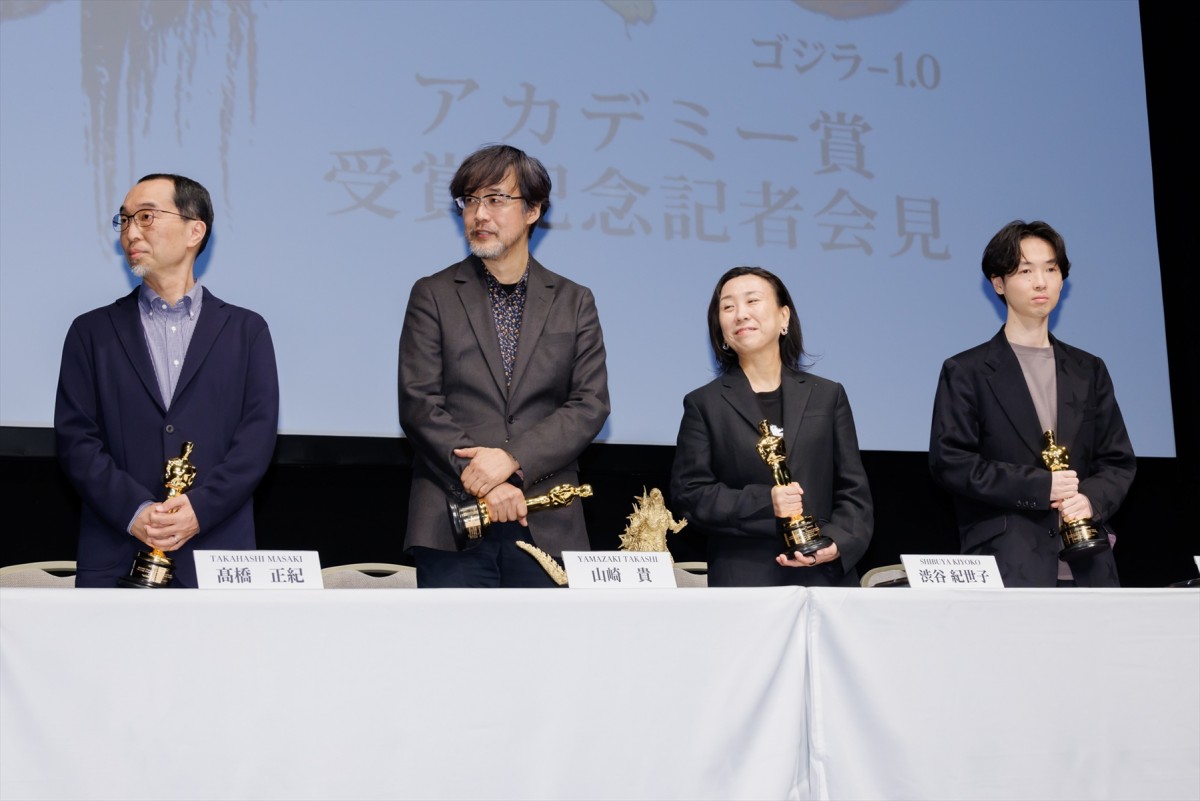 浜辺美波、『ゴジラ-1.0』アカデミー賞受賞を祝福　オスカー像は「思っていたよりすっごく重たい」