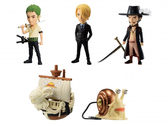 実写版『ONE PIECE』のミニフィギュアが登場！ “電伝虫”などリアリティーあふれる全5種類