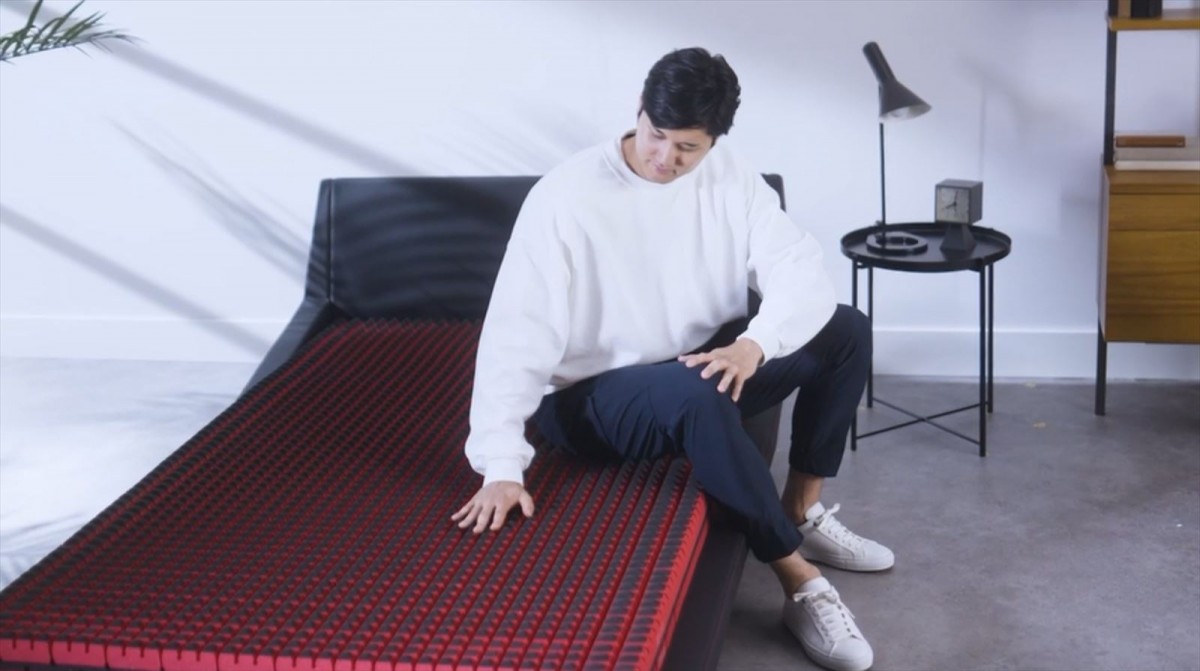 睡眠にこだわる大谷翔平、愛用マットレスを語る　nishikawa［エアー］新CM放送へ