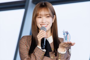 日向坂46・佐々木久美、「日向坂46 WE R！ in TOKYO SKYTREE –日向坂46の虹–」プレス発表会に登場