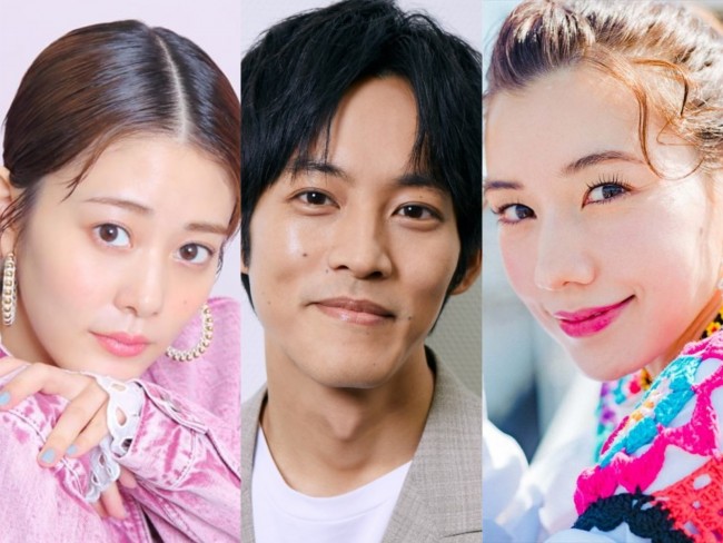 (左から)高畑充希、松坂桃李、仲里依紗