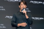 「SHISEIDO MEN 美容カウンセリングイベント」に登壇した反町隆史