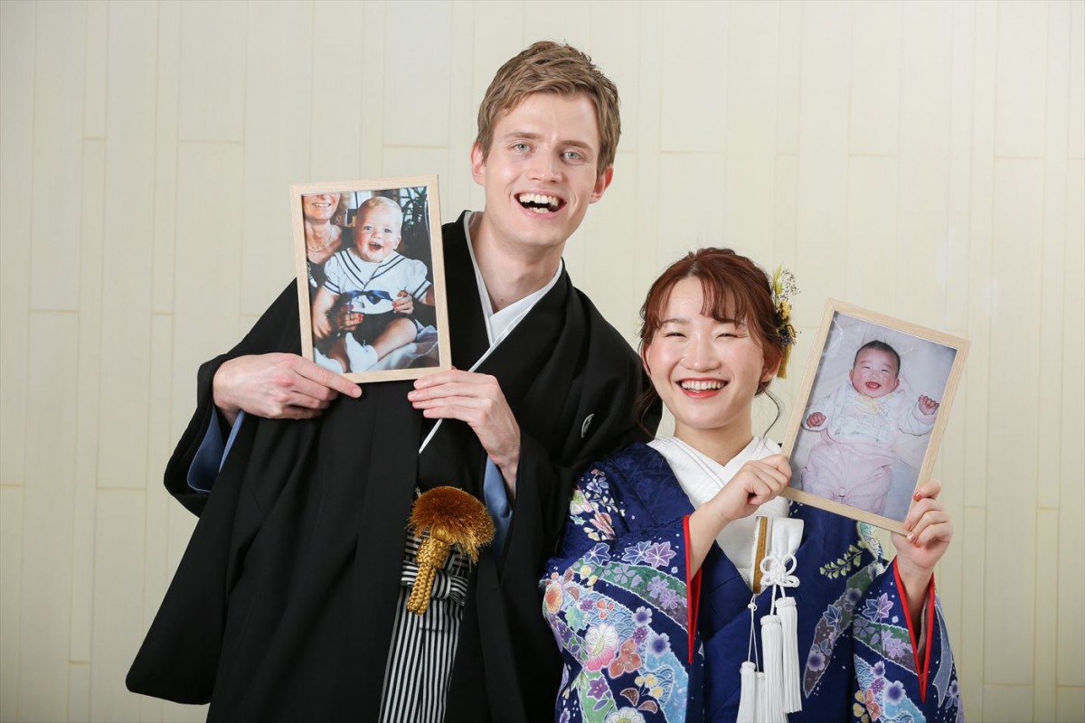 日本文化をこよなく愛するフランス人妻、結婚式で絶対に叶えたかった夢を実現！　あすの『新婚さん』