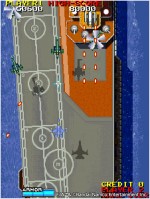 『アーケードアーカイブス F/A』スクリーンショット