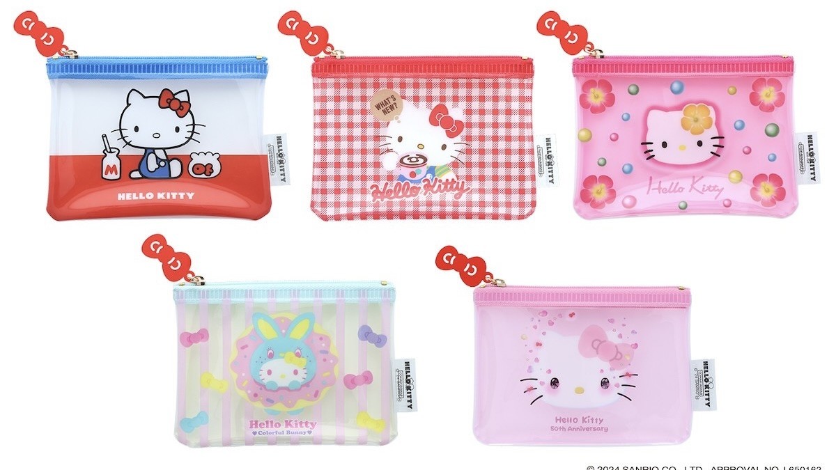 unicorn 川西さん 50周年記念ポーチ 清志郎さん 色々セット ハローキティ50周年を記念する“文具雑貨”登場！ 歴代アート使用の