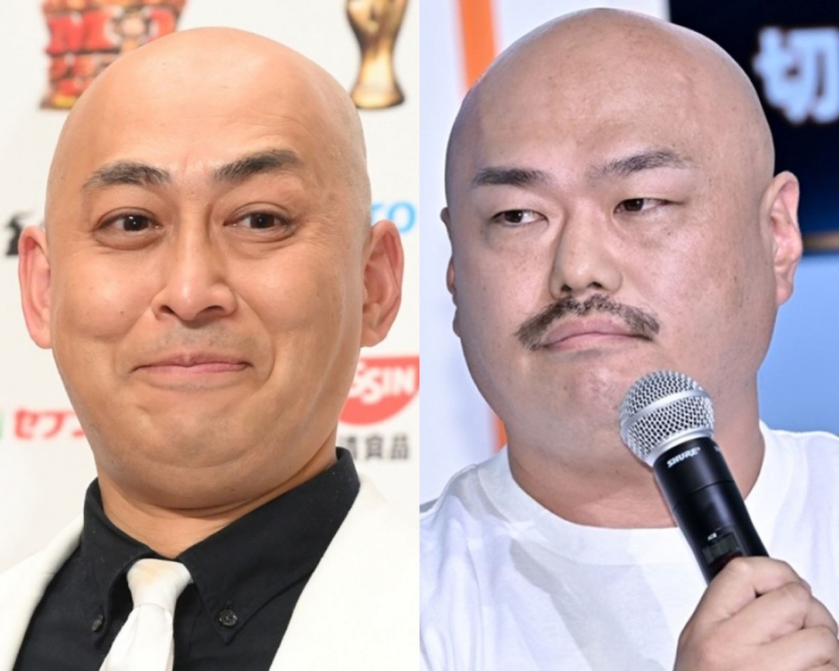 (左から)長谷川雅紀、クロちゃん