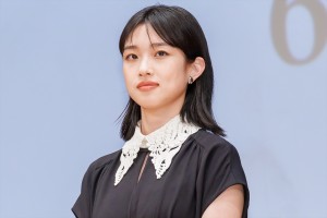 河合優実、映画『あんのこと』完成披露上映会に登場