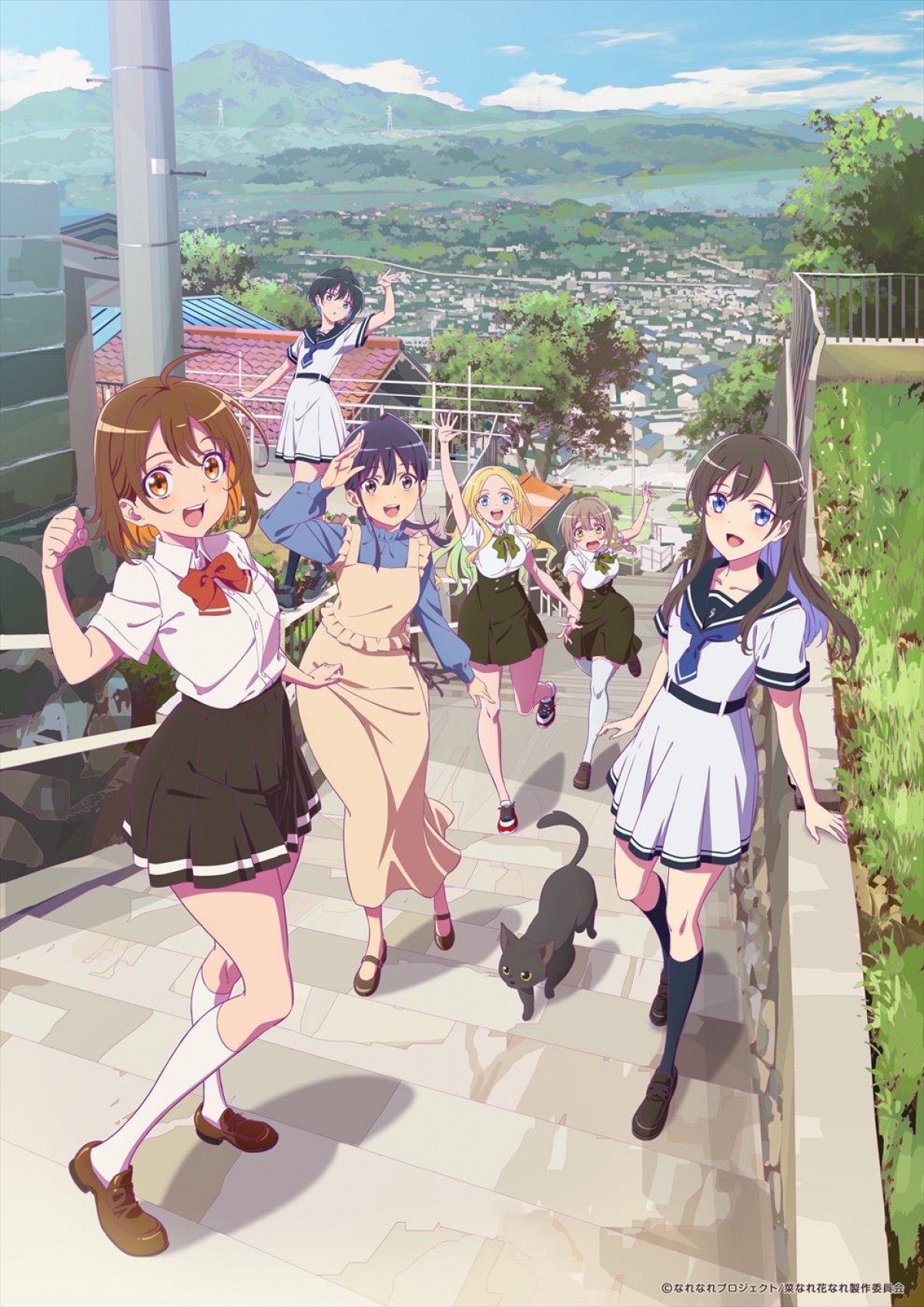 P.A.WORKS制作アニメ『菜なれ花なれ』7.7放送開始＆本PV公開　追加キャストも発表