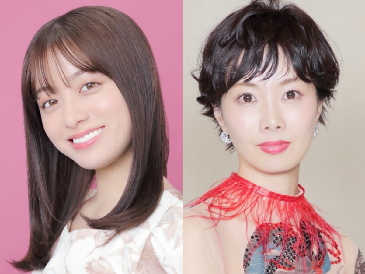 (左から)橋本環奈、妃海風