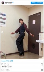 工藤静香、『NHKのど自慢』オフショットを公開 ※「工藤静香」インスタグラム